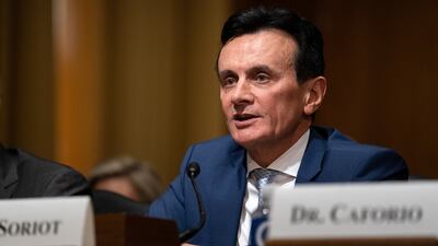 Pascal Soriot, chief executive of AstraZeneca. Photograph: Erin Schaff/The New York Times