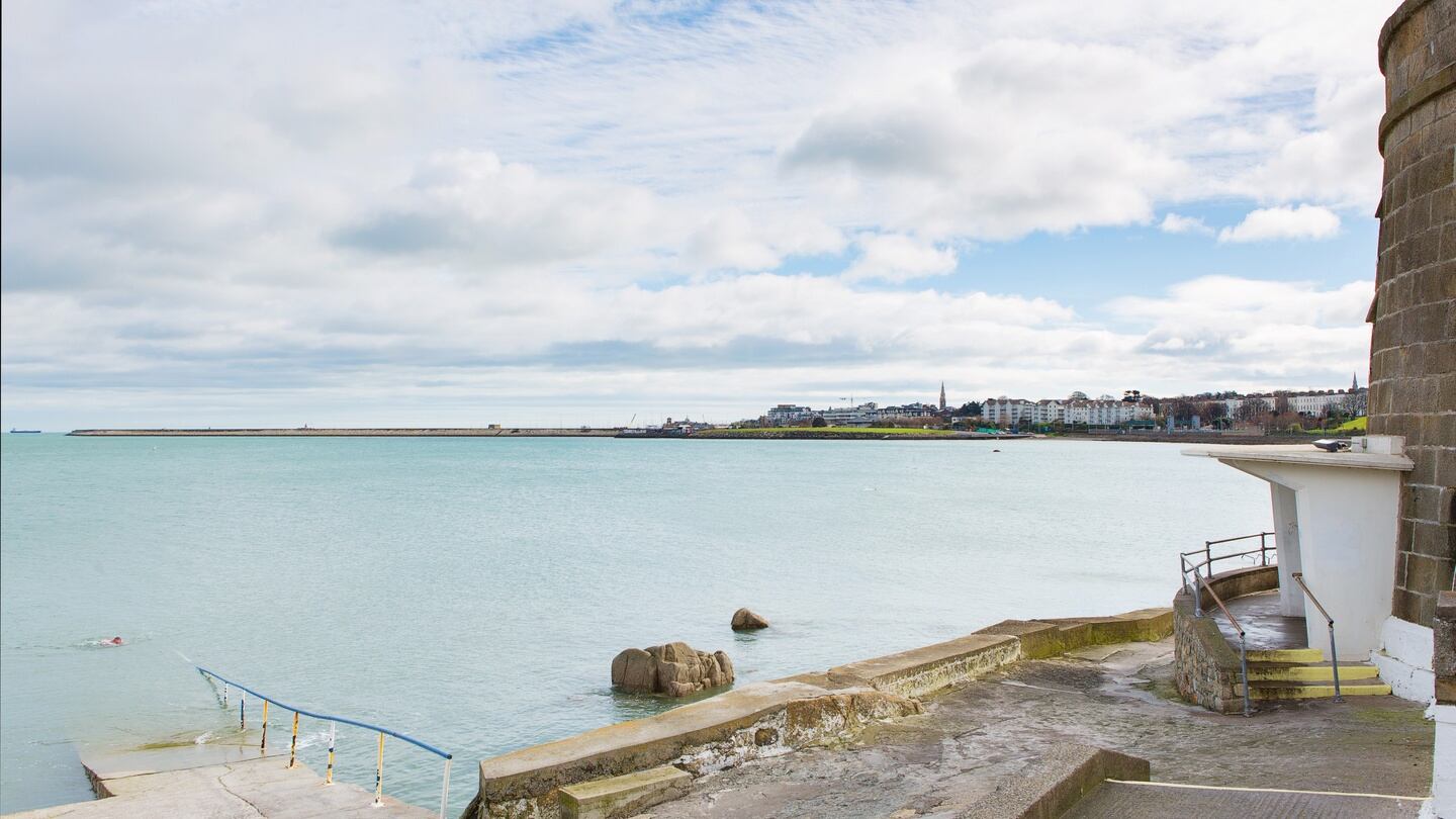 The house is a short walk from the bathing area at Seapoint