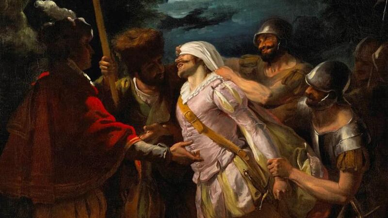 Francis Wheatley, Parolles Ambushed and Blindfolded