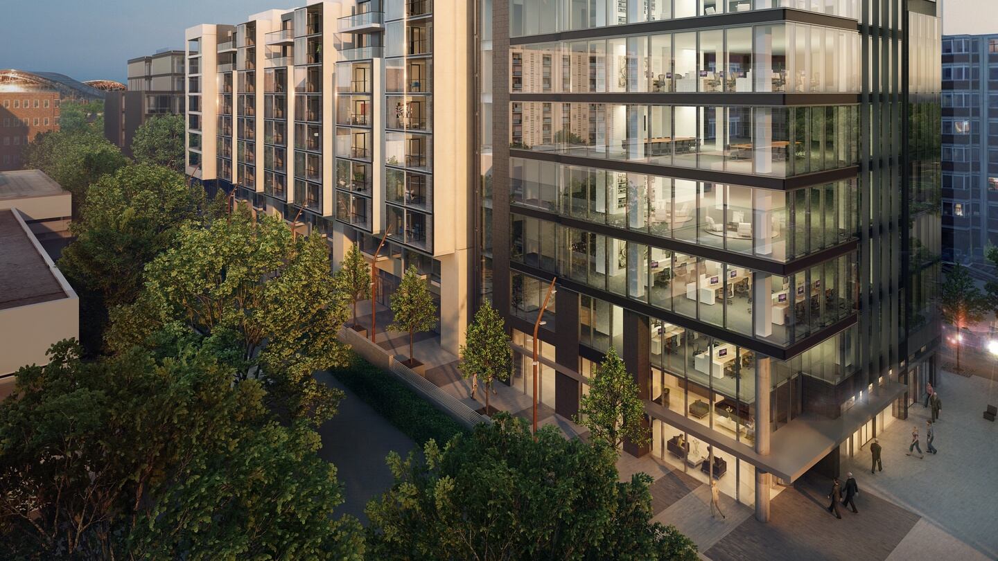 The 2.02-acre vet college site will accommodate the new One Ballsbridge.