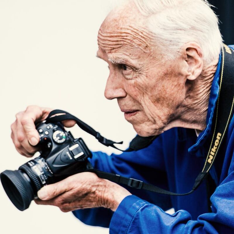 Photographer Bill Cunningham. Photograph: Noam Galai/Getty