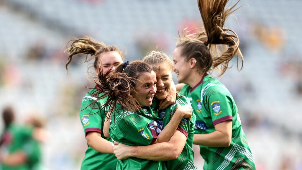 Westmeath routed Wexford to land the intermediate All-Ireland title. Photograph: Laszlo Geczo/Inpho