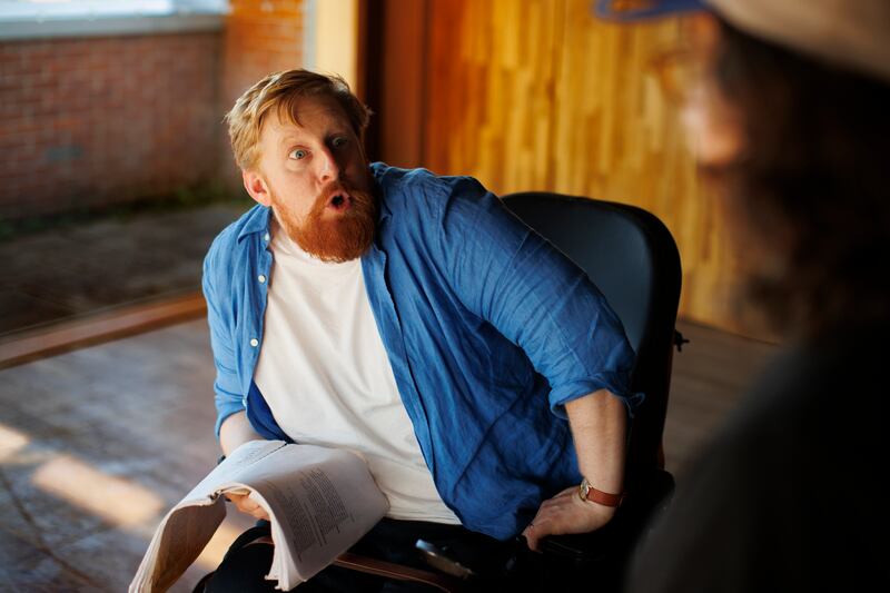 Michael Patrick: 'I posted on social media that I’d had this diagnosis and added at the end that if anyone was casting for Tiny Tim, the cripple from The Cripple of Inishmaan, Portia Coughlan’s husband or Richard III, to let me know.' Photograph: Liam McBurney