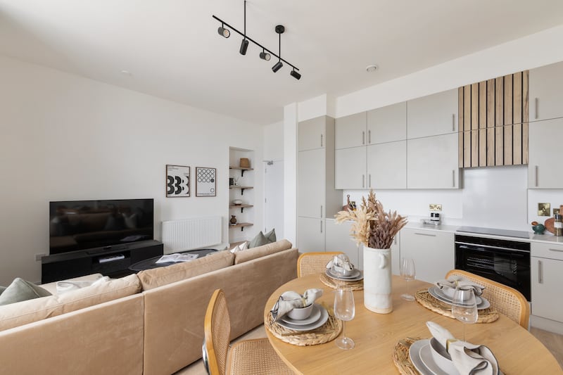 Interiors have been designed by Muriel Simpson of H&G Design Group