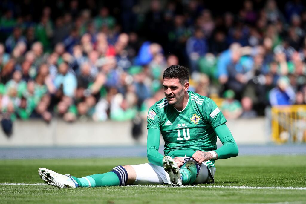 Kyle Lafferty is the subject of an investigation by his club Kilmarnock. Photograph: William Cherry/Presseye/Inpho