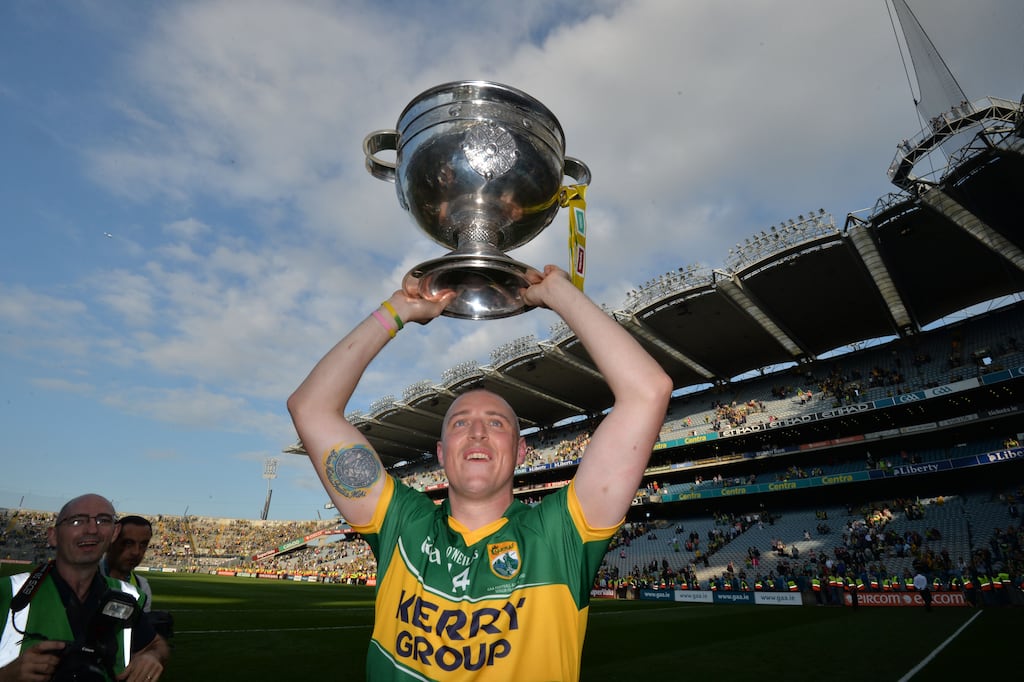 Kieran Donaghy was discovered on TG4's Underdogs. Photograph: Alan Betson / The Irish Times