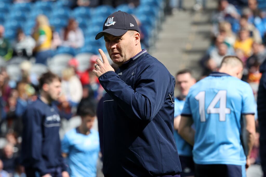 Dublin manager Dessie Farrell. Photograph: Bryan Keane/Inpho