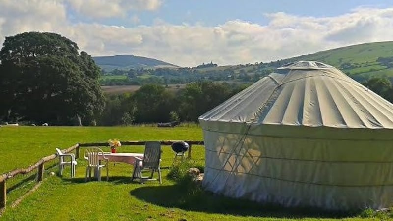 Old Forge yurts in Tinakilly, Co Wicklow