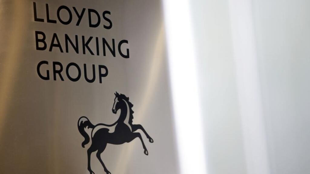 Lloyds, which is 25 per cent owned by the British government, said it made an underlying profit of £1.8 billion in the first quarter. Photograph: Matthew Lloyd/Bloomberg