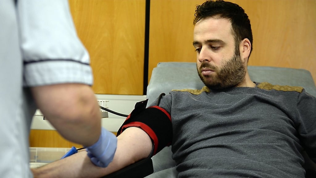 Shane Bradshaw (32), a financial analyst with Symantec, has been a regular blood donor since his early 20s.