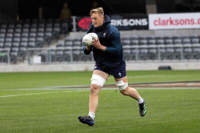 Gavin Coombes: is an excellent athlete for such a big man but also possesses huge power that makes him so difficult to stop. Photograph: Marty Melville/AFP/Getty Images