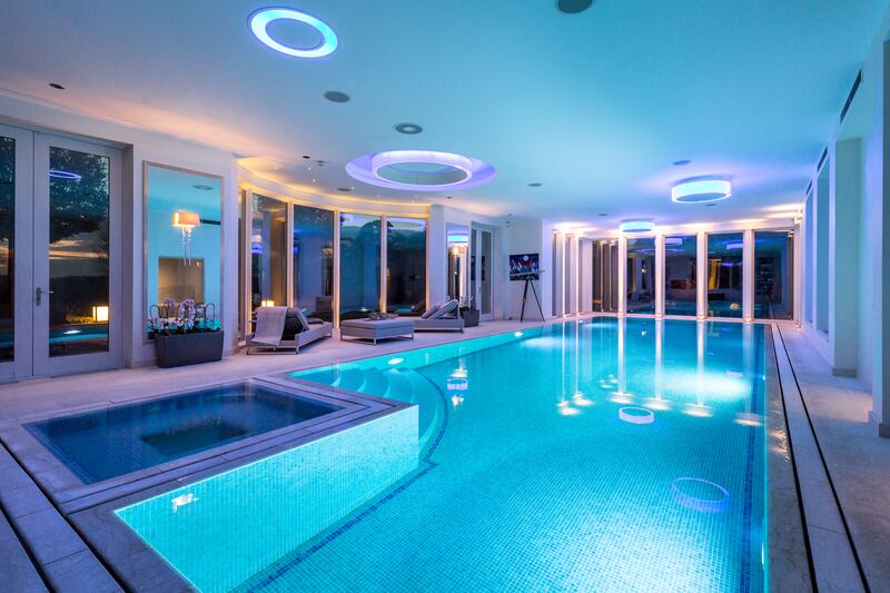 Clonhugh Lodge: Pool area