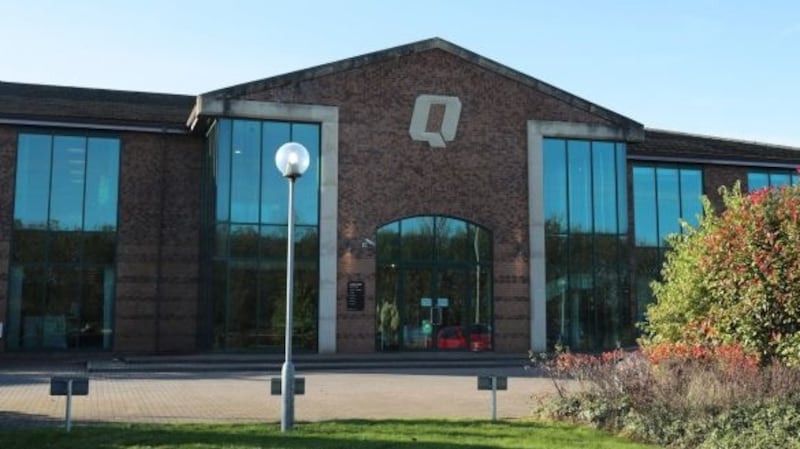 Quinn Industrial Holdings offices in Derrylin in Co Fermanagh. File photograph: Liam McBurney/PA Wire