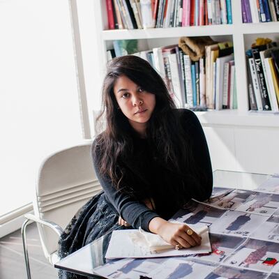 Simone Rocha in her design studio. Photograph: Tom Jamieson/New York Times