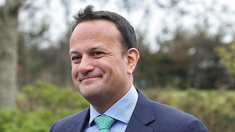 Taoiseach Leo Varadkar was ultimately left smiling after his latest exchange with the Haely-Raes. Photograph: Colin Keegan/Collins