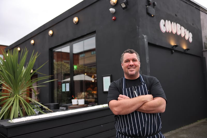 Barry Stephens, Chubbys owner and chef. Photograph: Dara Mac Dónaill