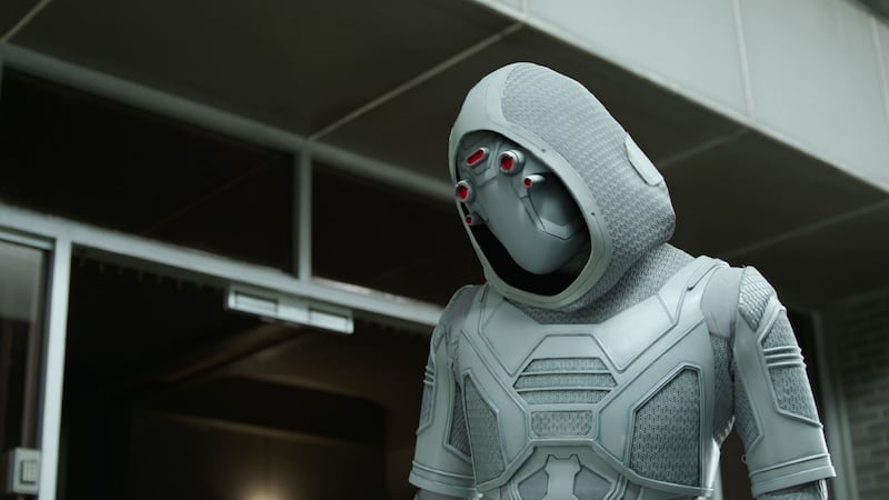 Hannah John-Kamen as the villainous Ghost in Ant-Man and the Wasp