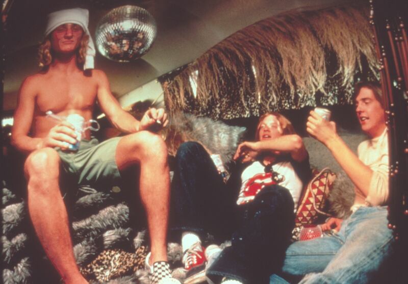 Fast Times At Ridgemont High, starring Sean Penn (left, in a pair of Vans) The 1982 film catapulted the shoe brand from underground cool to mainstream staple. Photograph: Universal