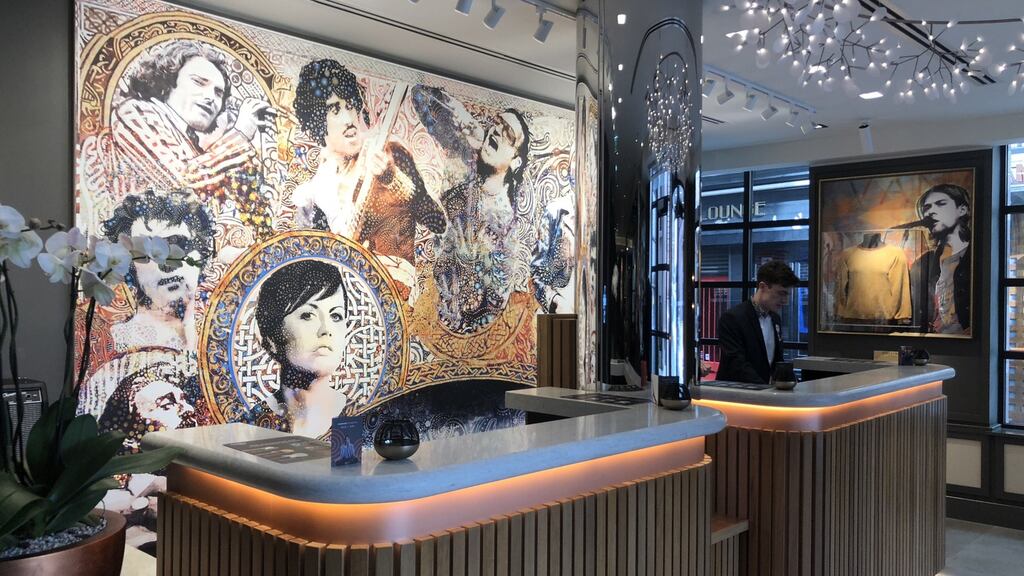 The Hard Rock Hotel has just opened in Dublin, on the corner of Exchange Street Upper and Dame Street, across from City Hall.