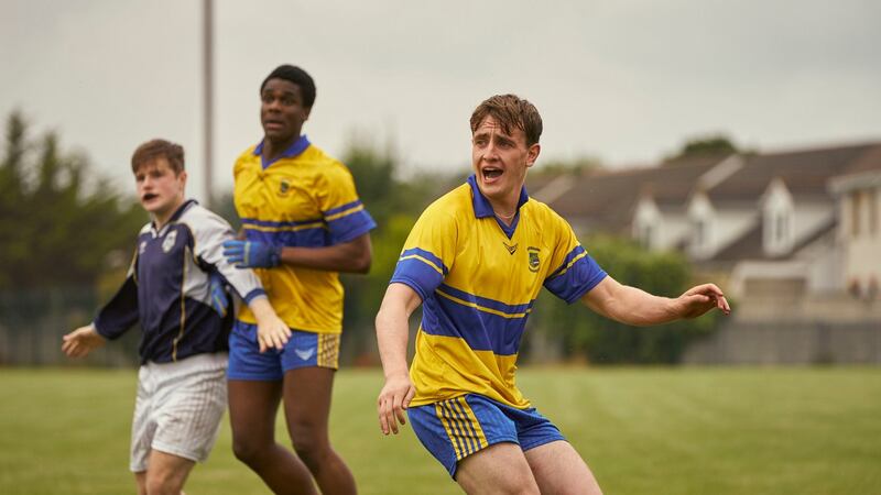 Paul Mescal as Connell in the Normal People wearing the GAA shorts that will go on sale to raise money for charity. Photograph: Enda Bowe/PA Wire