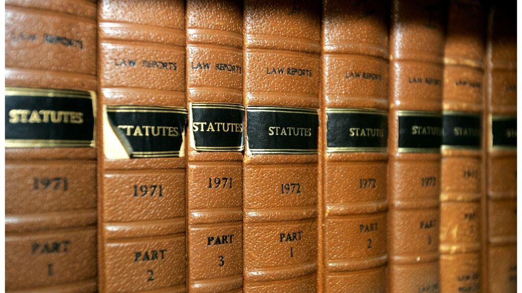 The 2015 Statute Law Revision Act expunged 6,000 obsolete laws proclamations, directions and orders made in the 800 years before 1821. File photograph: David Sleator