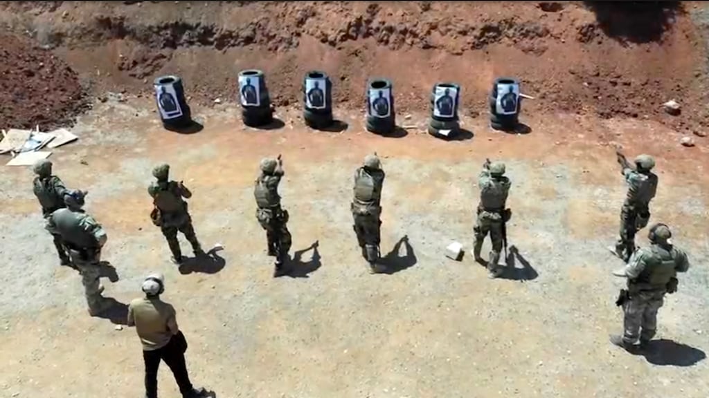 Offaly-based Irish Training Solutions recruited former Army Rangers to train Libyan warlord Khalifa Haftar's troops in an apparent breach of a UN arms embargo. Video: Naomi O'Leary/Chris Maddaloni