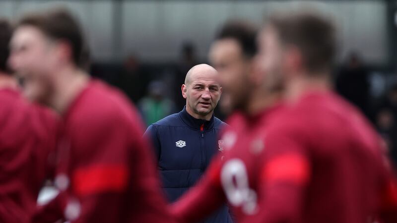 Steve Borthwick must decide whether to stick or twist when England face Ireland at Twickenham. Photograph: David Rogers/Getty Images