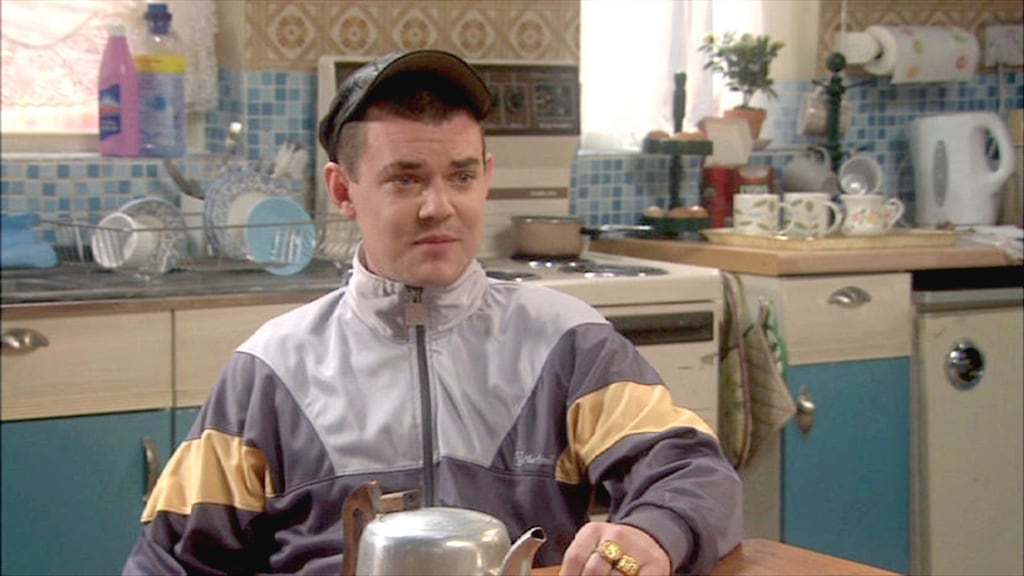 Mrs Brown’s Boys Buster (Danny O’Carroll) Screengrab: BBC