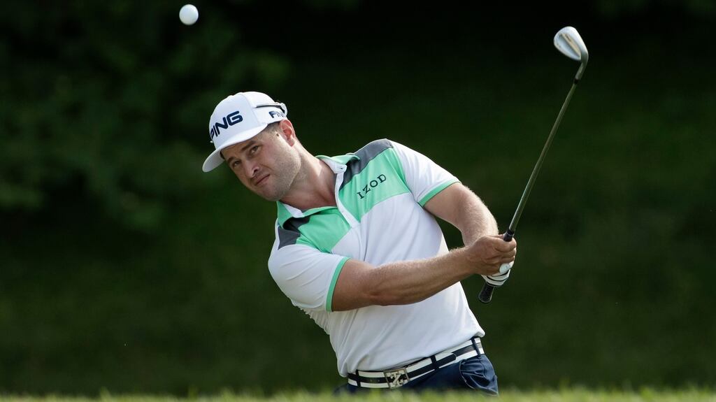 David Lingmerth leads by a shot after the opening round of the Quicken Loans National. Photograph: Shawn Thew/EPA