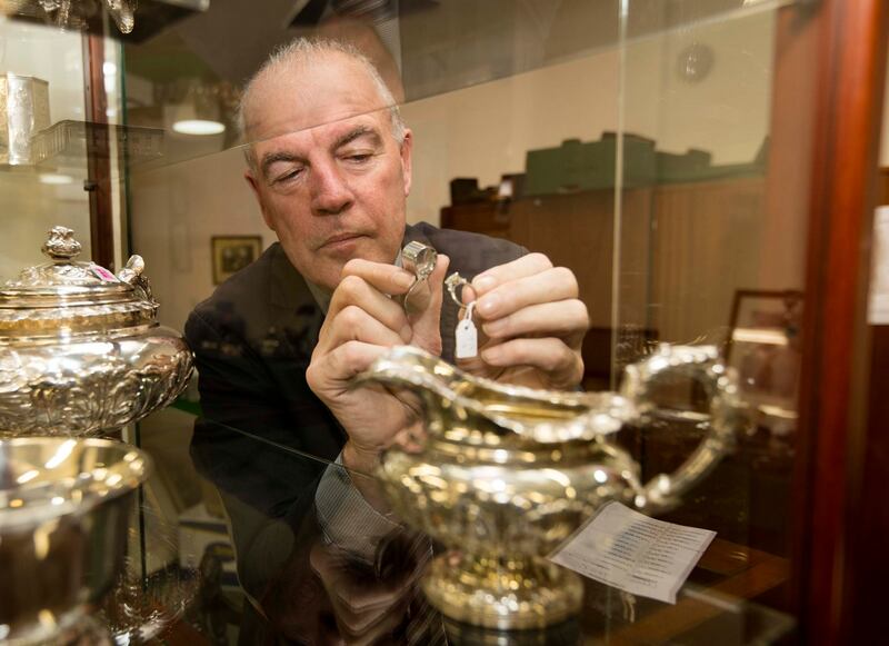 Michael Jordan, managing director of O’Reillys Auction Rooms, Francis Street, Dublin
