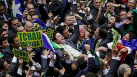 Brazil sends in the clowns to vote on Rousseff impeachment