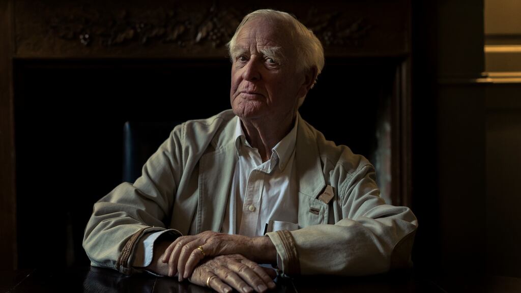 Silverview, the final completed novel by the master of spy fiction, John le Carré, arrives 10 months after his passing. Photograph: Tom Jamieson/New York Times