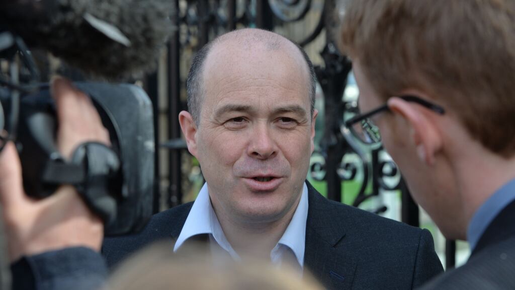 Denis Naughten has revealed the details of the taskforce on mobile phone and broadband coverage. Photograph: Alan Betson / The Irish Times