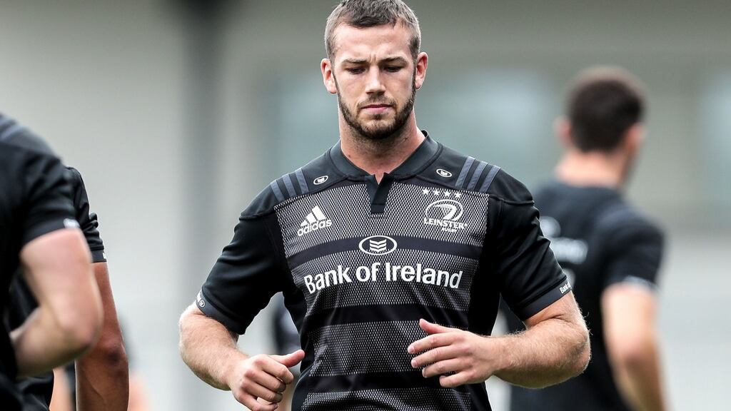 Caelan Doris will start for Leinster on Friday night. Photograph: Laszlo Geczo/Inpho