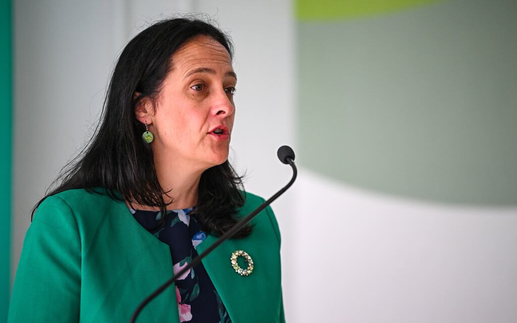 Catherine Martin: the Minister for Media is opposed to a new broadcasting charge, citing the complexity of introducing it and likely public resistance. Photograph: Seb Daly/Sportsfile