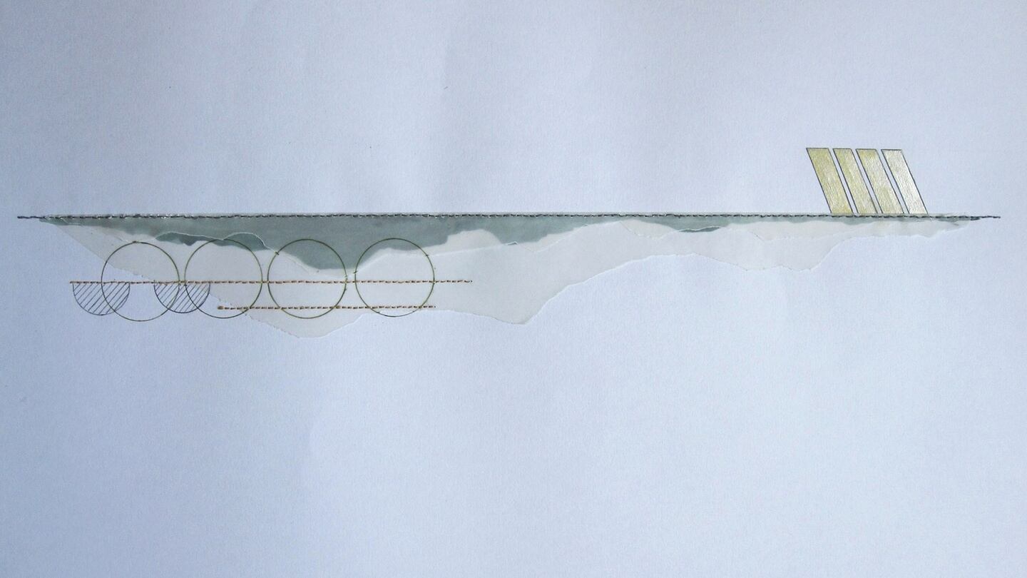 Green Arrow (2015, Ireland): ‘A brief return to Ireland prompted this composition, the landscape, the history and the people come together to create a distinctive sense of place that is unmistakably home.’