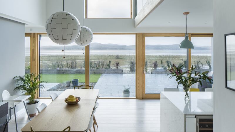 The house at Fahan, Co Donegal.