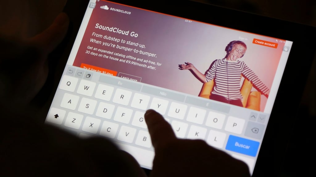 SoundCloud says it is experiencing strong growth from subscriptions and advertising. Photograph: EPA