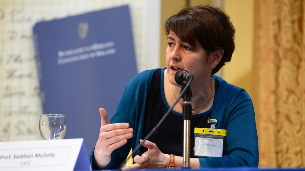 Professor Siobhan Mullally f has been elected president of the Council of Europe’s group Greta. Photograph: Alan Betson/The Irish Times