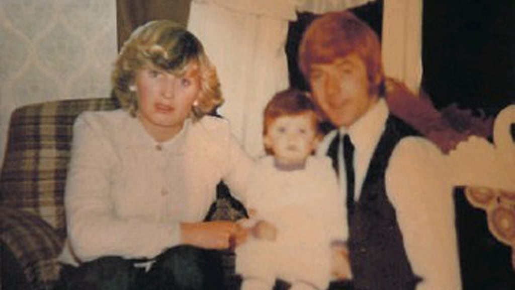 Lisa Lawlor with her parents Maureen and Francis, who were both killed in the Stardust tragedy in 1981. Ms Lawlor was just 17-months-old when her parents died. Photograph: Family handout/PA Wire