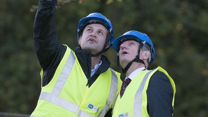 Taoiseach Leo Varadkar in Drumlargan, near Kilcock. Photograph: Dave Meehan/The Irish Times