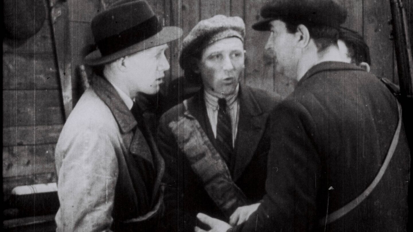 A still from The Dawn (1936). Photograph off original film: Michelle Cooper Galvin