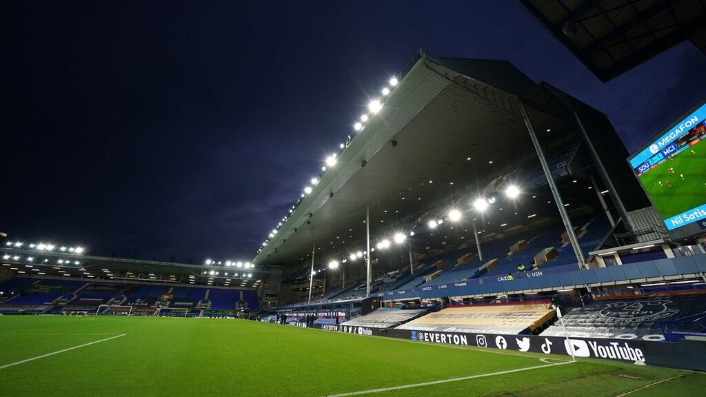 Manchester City were due to play Everton at Goodison Park. Photo: Jon Super/PA Wire