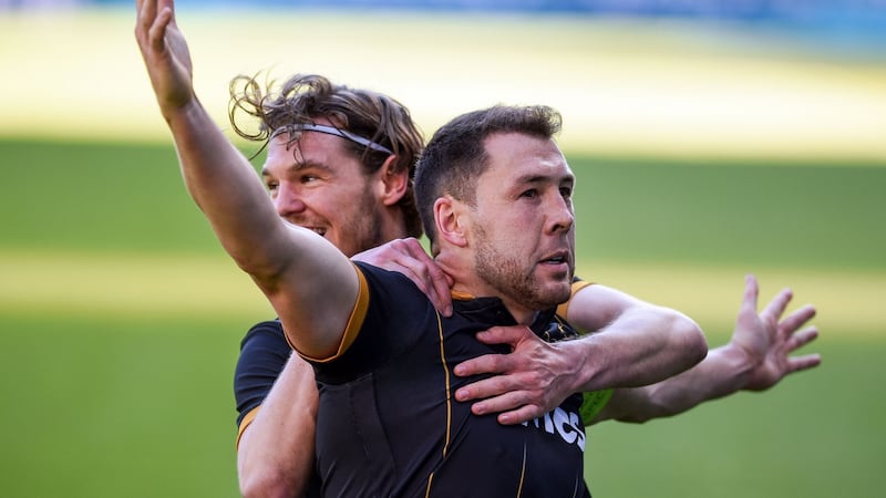 Brian Gartland put Dundalk 1-0 up early on. Photo: Ciaran Culligan/Inpho