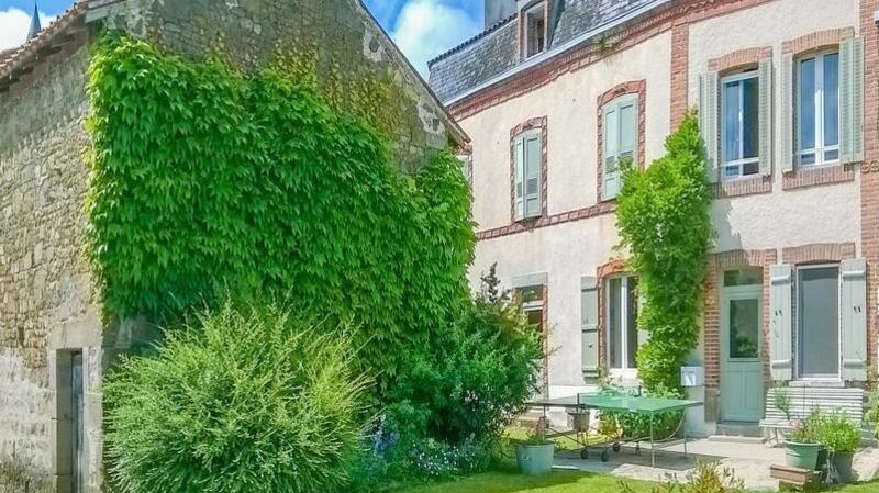 This townhouse has been renovated as a holiday home.