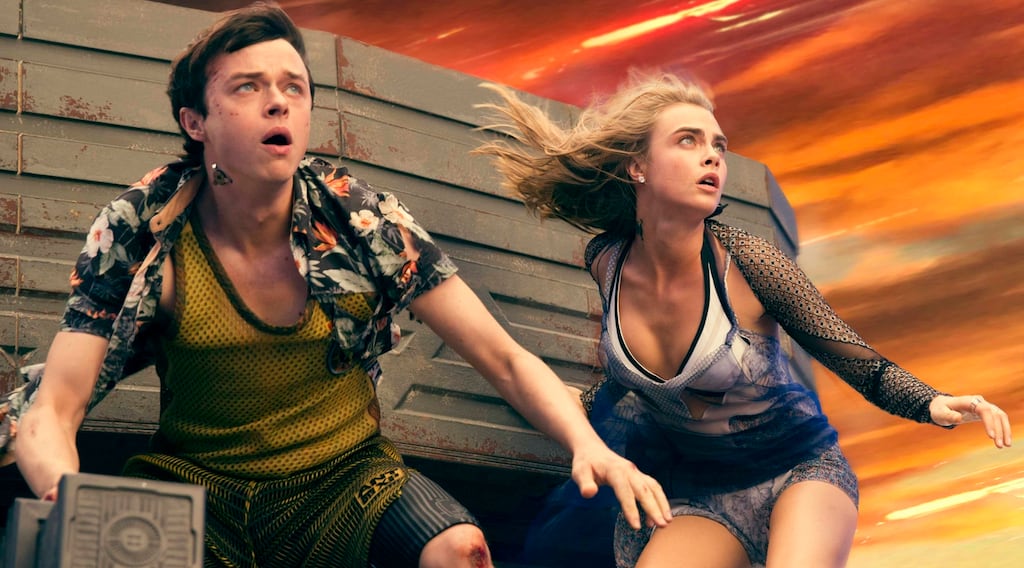 Dane DeHaan and Cara Delevingne in Valerian and the City of a Thousand Planets. Photograph: STX Films/Europacorp