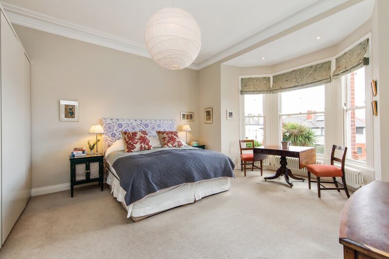 One of four bedrooms