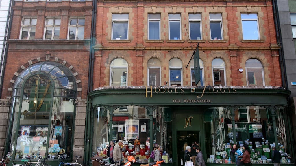 Hodges Figgis on Dawson Street, Dublin. Accounts for Waterstones Booksellers Ireland Ltd show it achieved the increase in pre-tax profits in spite of revenues declining by 3 per cent to €13.1 million. Photograph: Nick Bradshaw