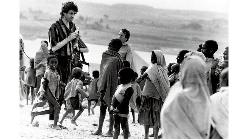 Bob Geldof warned Tony Blair that failing to support Africans at home would mean upheaval in West