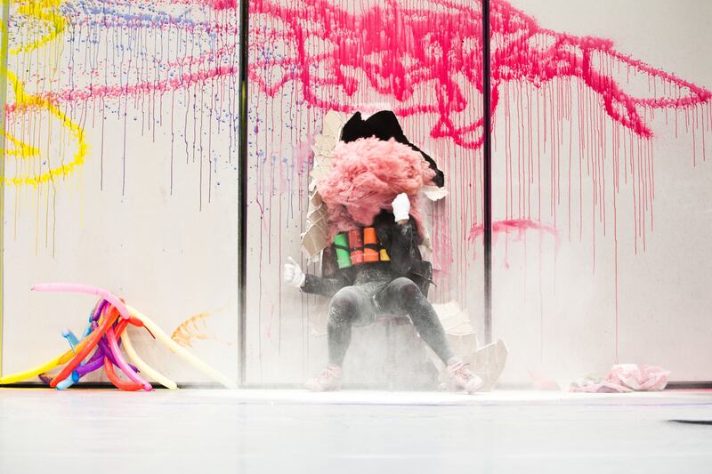 Mystery Magnet (Campo), which was part of the Dublin Theatre Festival 2012. Photograph: Reinout Hiel